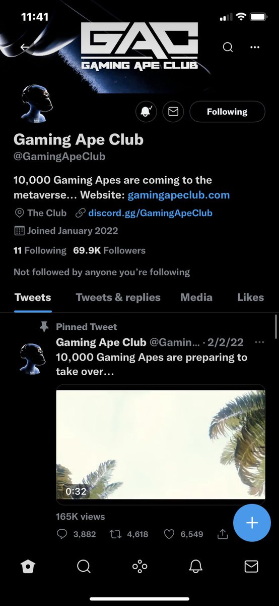 ISNOYT's tweet photo. @GamingApeClub @ImSwixx @ImVervity @VervityNFT https://t.co/jYqbYiFVPE