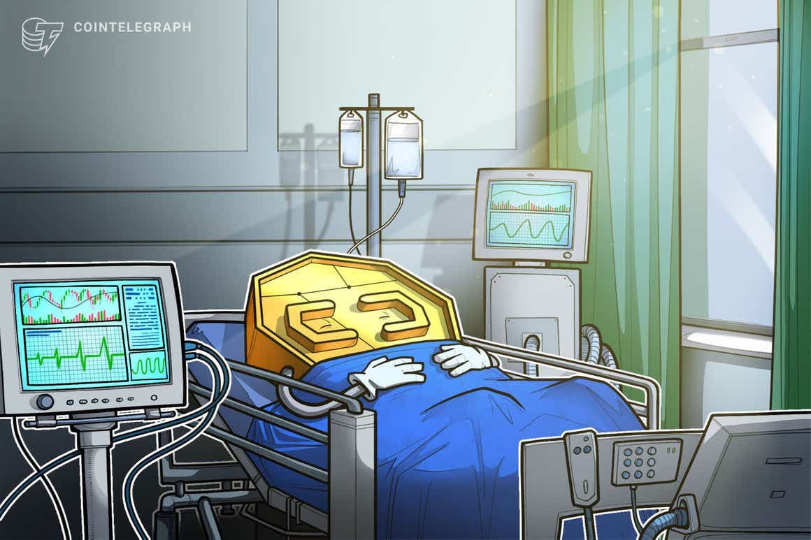 Tarragon785's tweet photo. Russian crypto volume across major exchanges plunges by 50%
Russian #cryptocurrency  trading volume has plummeted despite increasing sanctions from the international community, proving that #Crypto  may not be the best tool for avoiding sanctions. https://t.co/e4xoVLip7k
