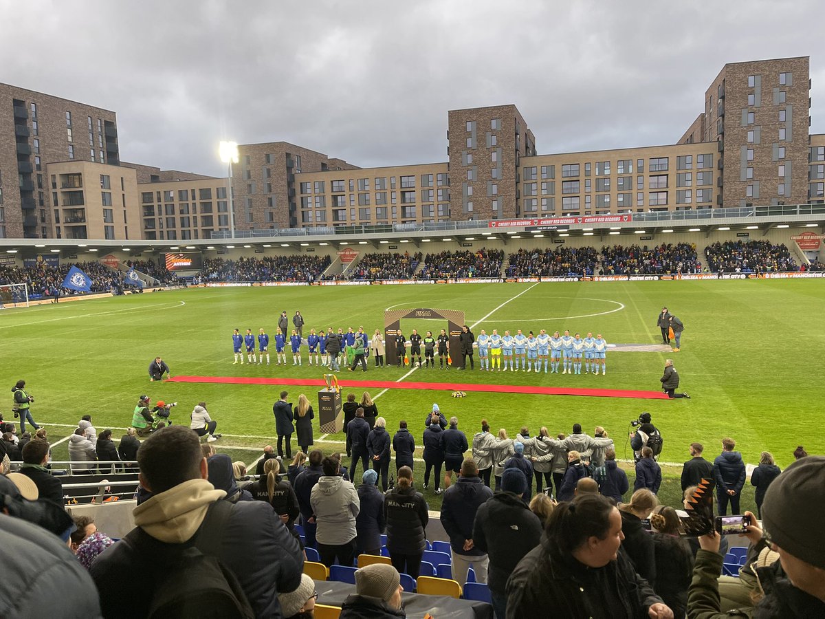 StMarysWHPFC's tweet photo. Great day today!
Firstly, at the โdiscover my talentโ event in Surrey; where there were several talented players from local grassroots teams
Then, onto the #ContiCupFinal with a group of coaches! Congrats to Man City on the win. Lots of learning to take away
#FemaleGame
โฝ๏ธ https://t.co/SyqG33ujG4