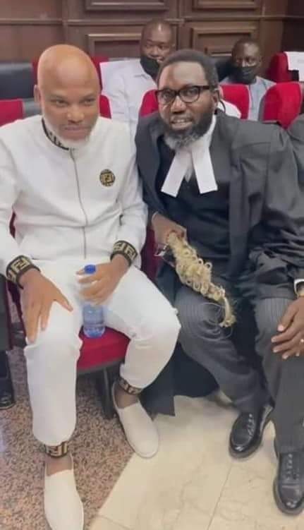 BREAKING NEWS.....
Court Case between MNK Vs. DSS and Attorney General of the Federation will be coming up on 7th March 2022 

Recall that DSS deprived <a href="/MaziNnamdiKanu/">Mazi Nnamdi Kanu</a> access to his medical record having taken his blood more than 20 times. Stay informed

~Barr.Maxwell Opara LL.M.