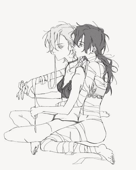 ⚠︎にょたゆり 