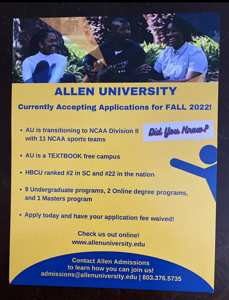 CoachMikeHayde's tweet photo. #Commit2AU #D2HBCU https://t.co/S8yJfddhyI