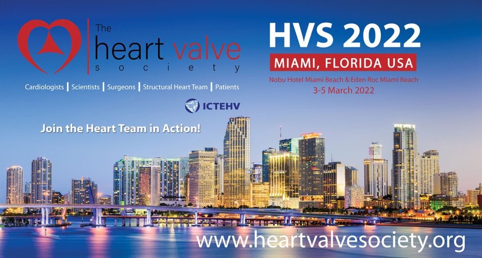 Phenomenal @HeartValveOrg meeting in Miami.Excellent content! Enjoyed seeing friends in person ! @VinodThourani @ManiVannanheart @vrajagopalMD @AmySimonePA @PeterFlueckiger @TsuyoshiKaneko1 @LPDasi @PinakShahMD @jeff_renk