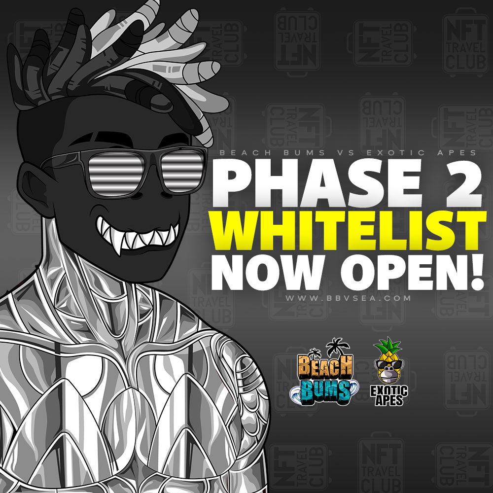 bbvsea's tweet photo. Are you ready for phase 2 ? We have whitelist spots open now. Visit our discord for more information on how you can mint.

https://t.co/nO9AtALMWn
#NFT #NFTS #ETH https://t.co/yjrc1RigiC