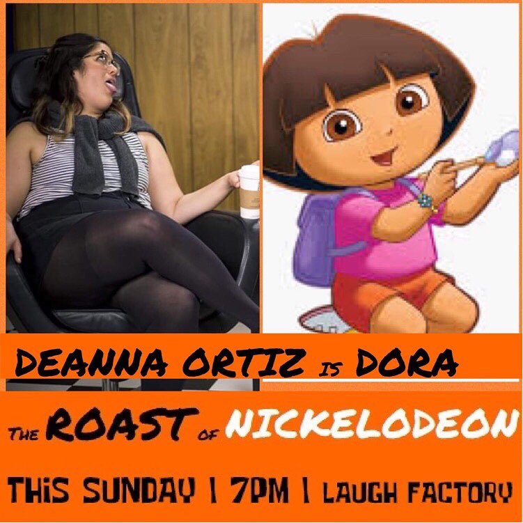 CARoasts's tweet image. Aww here it goes! Catch the Roast of Nickelodeon tomorrow at @LaughFactoryCHI feat. all these characters and more! $10 tix at the link in our bio while they last!