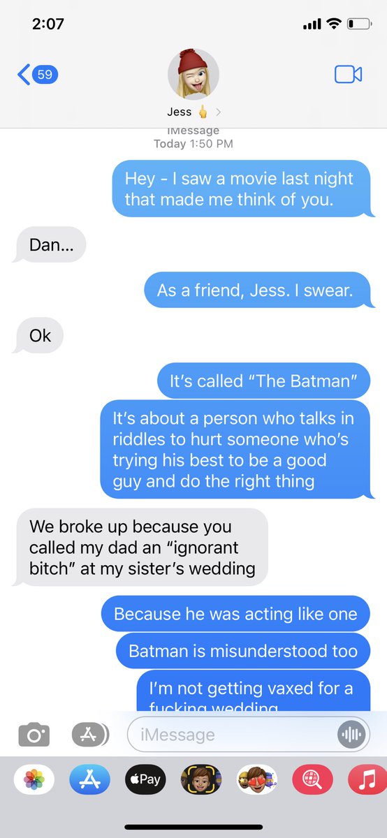 Trying to stay friends