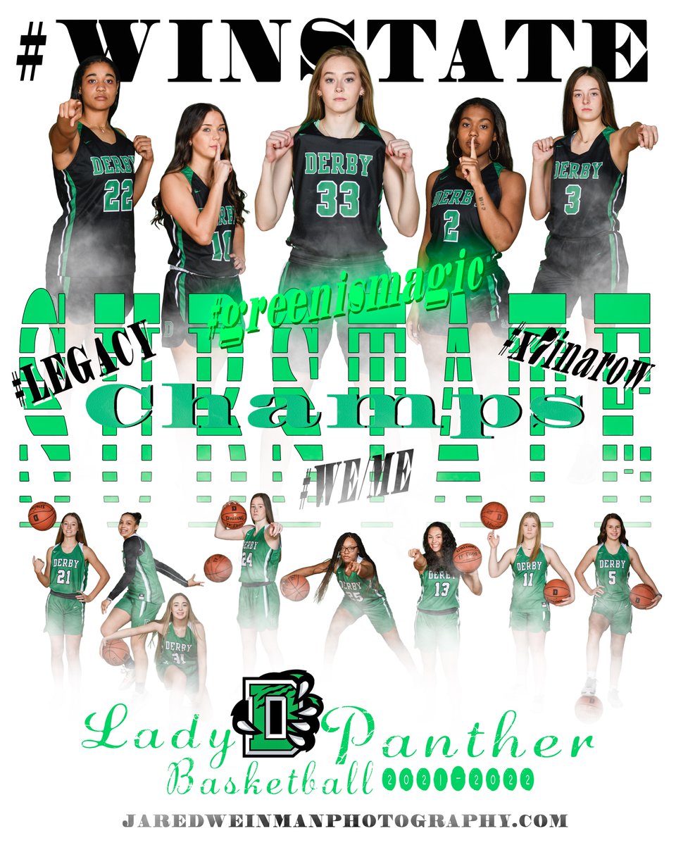 Weinman_photos's tweet image. CONGRATULATIONS! LADY PANTHER BASKETBALL - SUBSTATE CHAMPS! 

#7yearsinarow #GREENISMAGIC #ladypantherbasketball #GoDerby #legacy #substatechamps #bettertogether #winstate