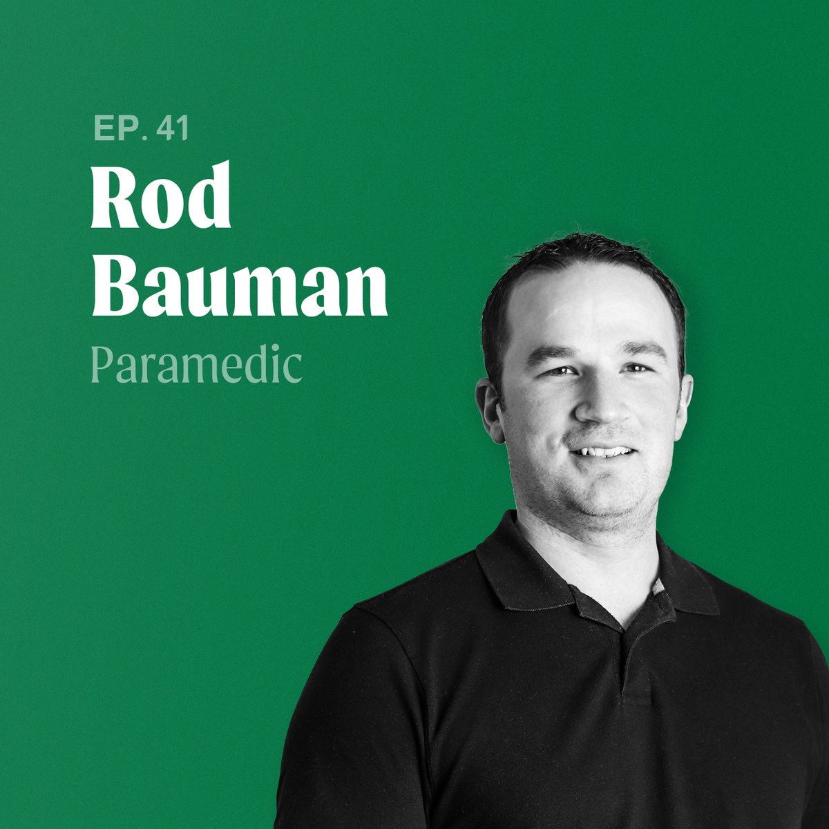 Rod Bauman joined the podcast to talk about his work as a paramedic. Check it out!

Apple Podcasts: apple.co/3fqYrqc

Spotify: spoti.fi/2NZDM0A

Anchor: bit.ly/2DR3Zg3