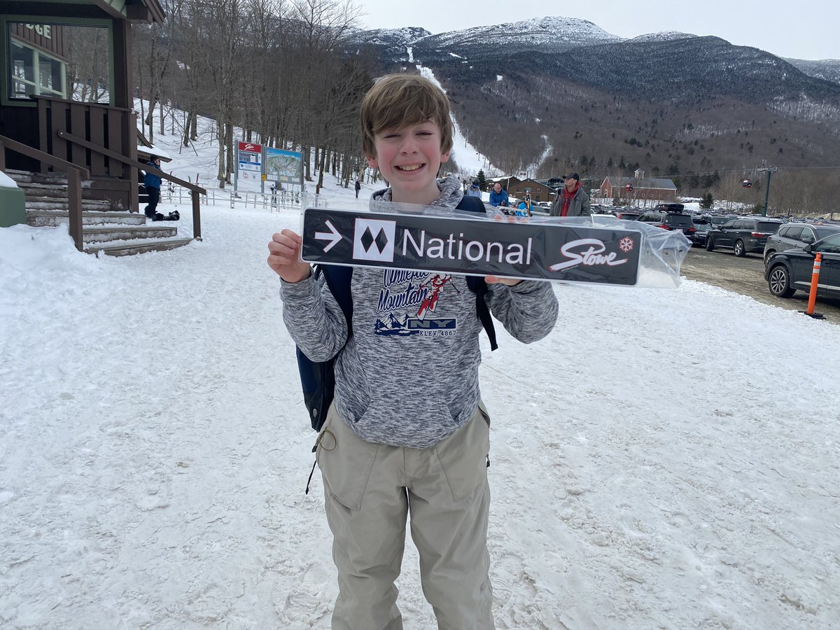 CBNEWSPHOTOG's tweet image. Earned!!! #FrontFour #Stowe