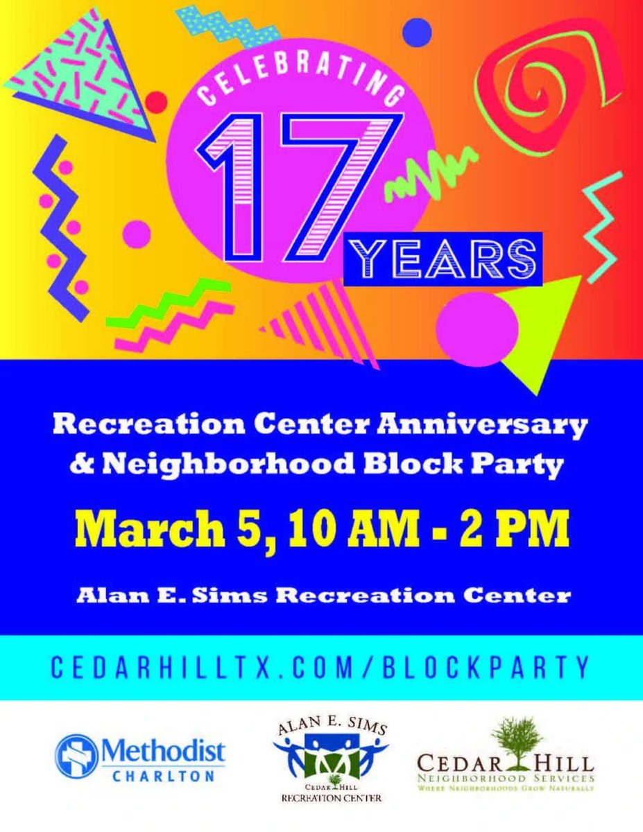 Alicia J. Davis, M.S. (@aliciajdavis22) on Twitter photo Loved seeing the Cedar Hill community come out to the Neighborhood Block Party and 17th Anniversary of the Alan E. Sims Recreation Center! <a href="/mrssonjawhite/">Sonja White</a> <a href="/CH_ZBWLibrary/">Zula B Wylie Library</a> <a href="/CedarHillTX/">City of Cedar Hill</a> <a href="/cedarhillisd/">Cedar Hill ISD</a> <a href="/STEMspiredCHISD/">STEMspiredCHISD</a> <a href="/CHISDFACE1/">CHISD Family and Community Engagement</a> Loved seeing the Cedar Hill community come out to the Neighborhood Block Party and 17th Anniversary of the Alan E. Sims Recreation Center! <a href="/mrssonjawhite/">Sonja White</a> <a href="/CH_ZBWLibrary/">Zula B Wylie Library</a> <a href="/CedarHillTX/">City of Cedar Hill</a> <a href="/cedarhillisd/">Cedar Hill ISD</a> <a href="/STEMspiredCHISD/">STEMspiredCHISD</a> <a href="/CHISDFACE1/">CHISD Family and Community Engagement</a>