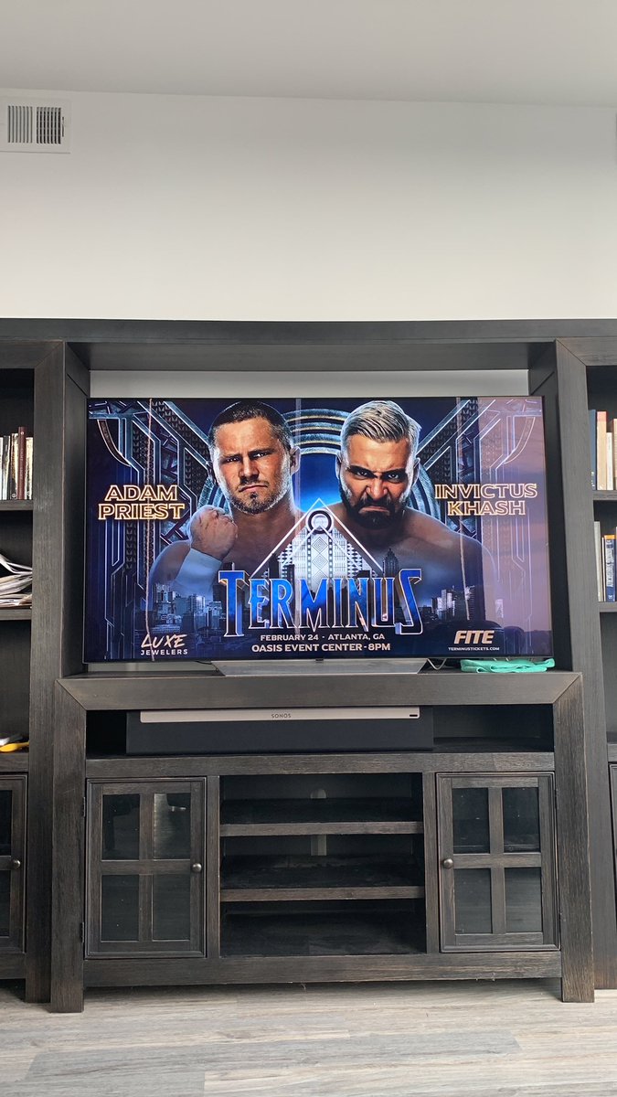 BattflecksG's tweet photo. FINALLY carving out time to watch @TERMINUSpro #terminus2. Been avoiding spoilers like a ninja. Also #wewantmoustach 👏👏👏👏👏 @InvictusKhash https://t.co/HiYdEed2bN