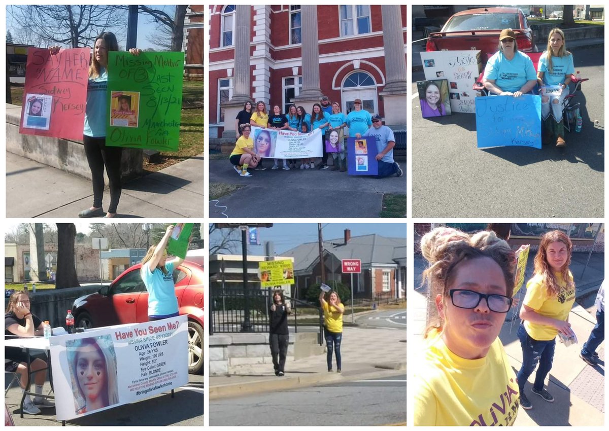 WhitSich's tweet photo. #SHARE
Family of #Missing #Georgia #Mom #OliviaFowler aka #OliviasArmy shows out almost every weekend in some way. They search, they have peaceful gatherings. They are amazing!
Her Aunt Tammy, #WillNotStop until she is found. I’m so proud of them! 🥺👏❤️🩹#Awareness @OliviasArmy26 https://t.co/cBzj18BwHM