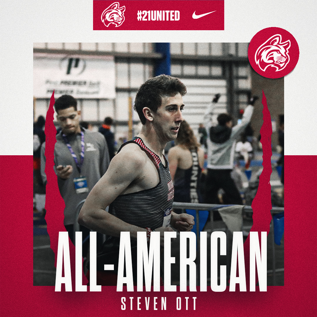 IWUWildcats's tweet image. 𝘼𝙇𝙇-𝘼𝙈𝙀𝙍𝙄𝘾𝘼𝙉 

Join us in congratulating Steven Ott who earned All-American status in the Men's 800m.

Young ran a blistering time of 1:52.21, good for a 3rd place finish.