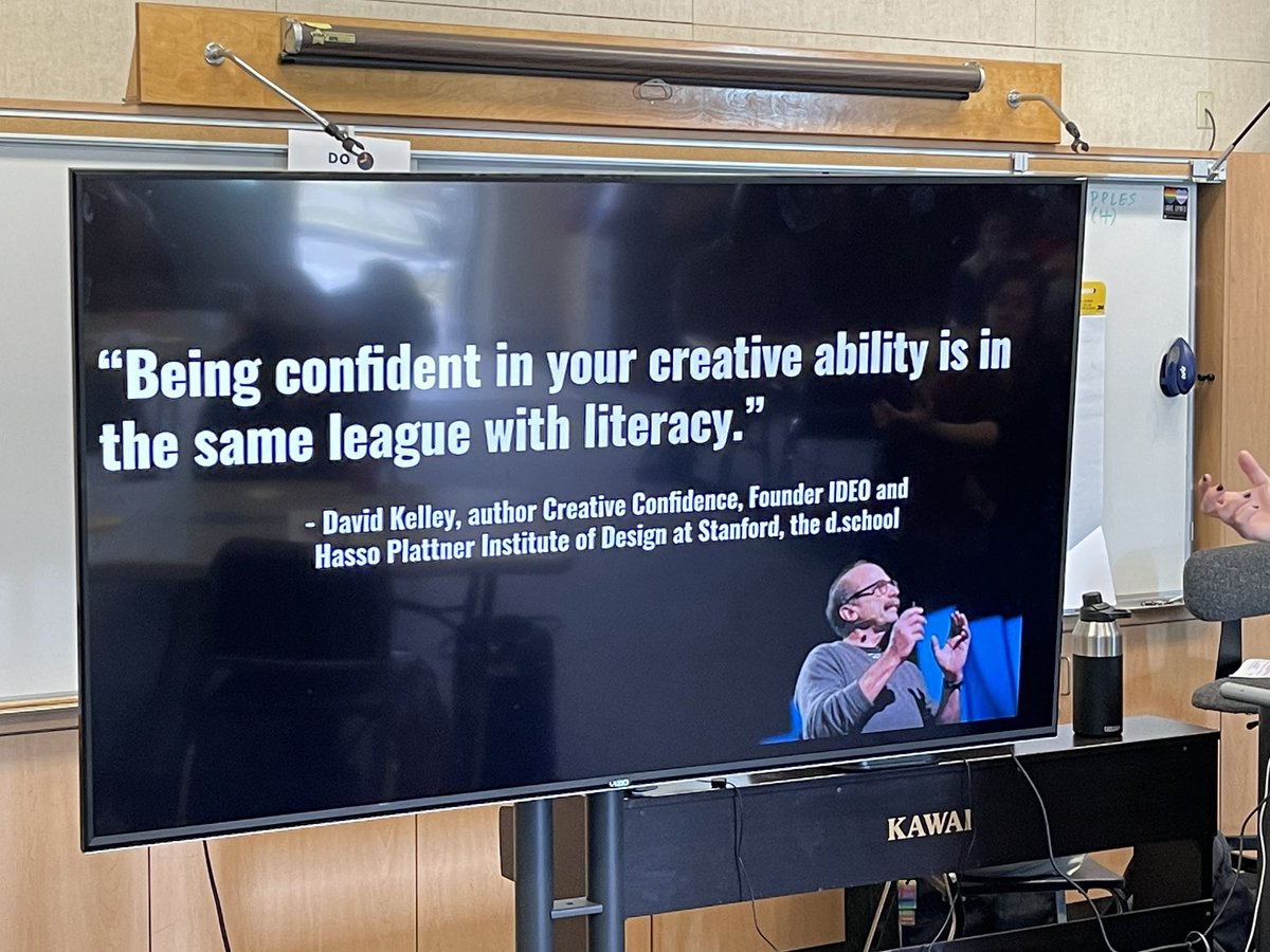 drchagala's tweet photo. CREATIVITY. PLAY. The mindsets to both practice it ourselves and to help inspire with youth. It is indeed to start playing again & being in community feels good -- thank you @lndeutsch for getting us up & full of joy! #DesignCamp #Joyzistance #sxswedu #DesignCampSD https://t.co/SUJPlm8Zwl