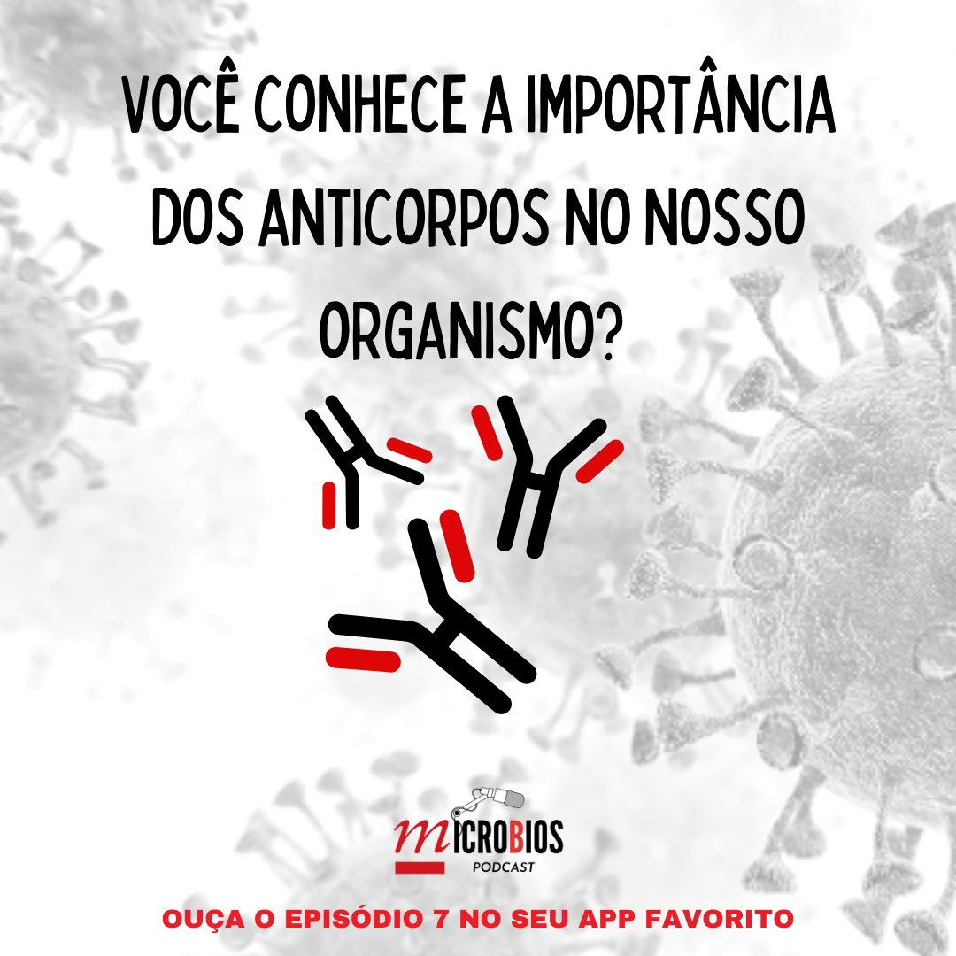 Os anticorpos são essenciais para a defesa do nosso organismo contra invasores! 

Vem saber mais no nosso episódio 7 que já esta no ar! 

#ciencia #podcast #podcastbrasil