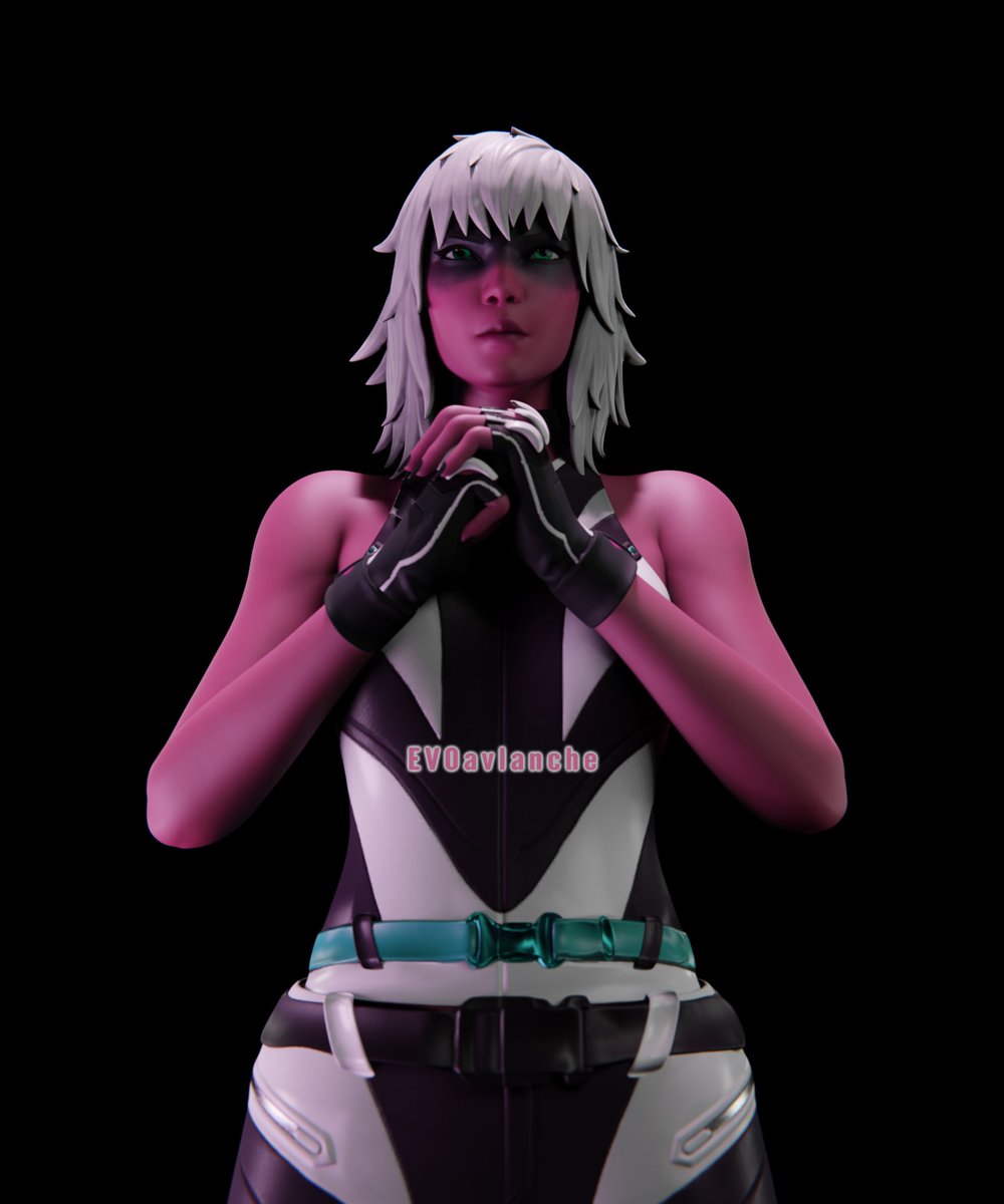 evoavlanche's tweet photo. Harlow is gonna beat you up! 
Model by: @cWodrex  
#harlowfortnite #fortniteharlow #fortniteblender #fortnite3d https://t.co/HgM2ntAnj4