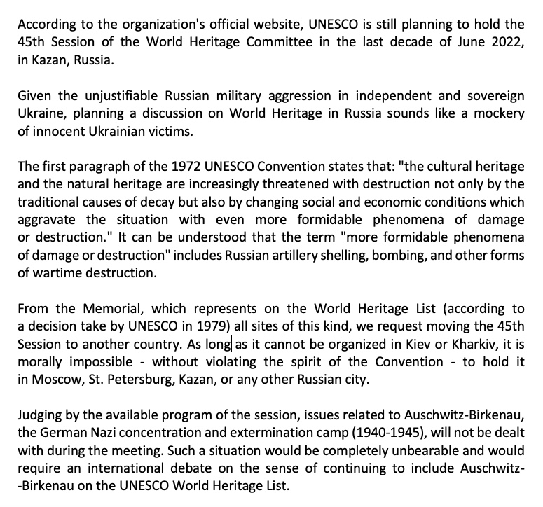 Auschwitz Memorial tweet media