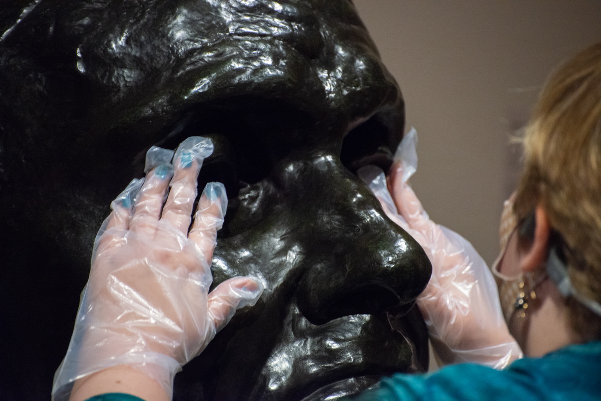 ColaMuseum's tweet photo. Did you know that CMA is offering #TouchTours of #RodinAtCMA? These tours provide an opportunity for visitors who are blind or have low vision to experience the diverse sculptural work of Rodin. Courtesy of @firstcitizens. Advance scheduling required >> https://t.co/geB1mAAzEX https://t.co/qd3A7DmTdH