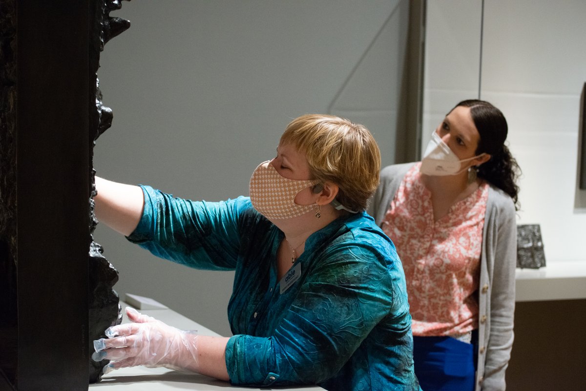ColaMuseum's tweet photo. Did you know that CMA is offering #TouchTours of #RodinAtCMA? These tours provide an opportunity for visitors who are blind or have low vision to experience the diverse sculptural work of Rodin. Courtesy of @firstcitizens. Advance scheduling required >> https://t.co/geB1mAAzEX https://t.co/qd3A7DmTdH