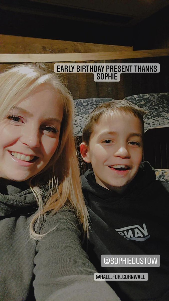 Early birthday present from my amazing friend. Having a great time. <a href="/astro_timpeake/">Tim Peake</a> <a href="/HallforCornwall/">Hall for Cornwall</a>