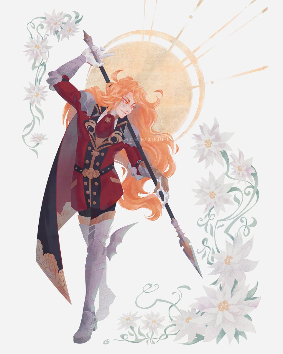 maskenjager's tweet photo. [ Fire Emblem • FE3H ]
Ferdinand for @Floriography3H 🧡 https://t.co/zvqccj32IF