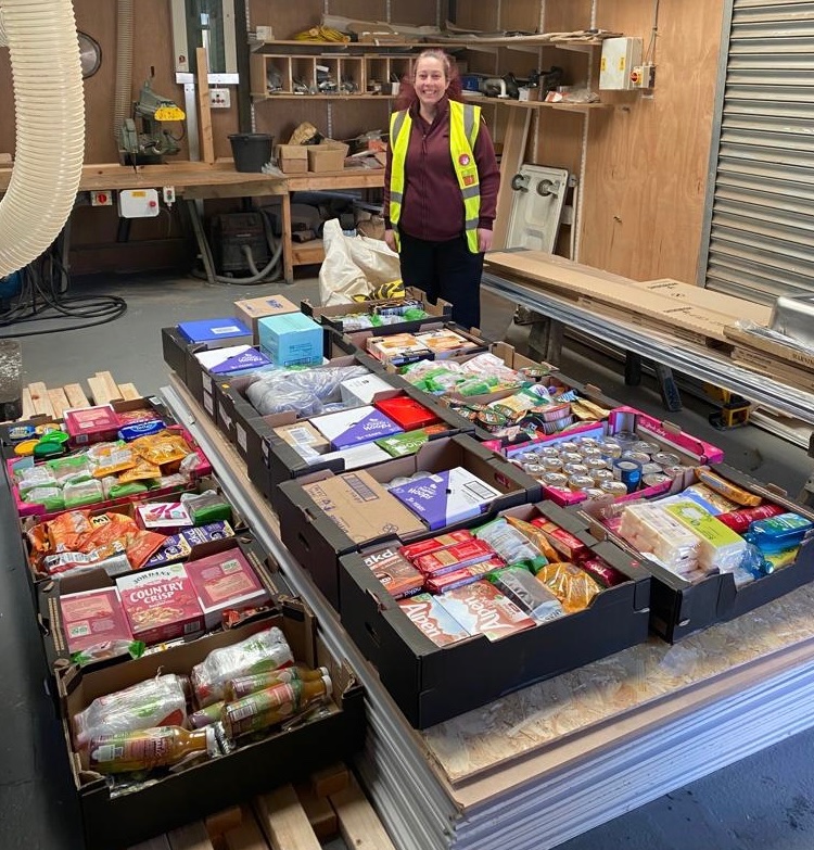 AustinWatsonLtd's tweet photo. Thank you to @sainsburys Bamber Bridge for your amazing donations to a very special cause. We are sure @AllHallowsCHS will be extremely grateful for your kindness. A special thank you to Christine Bramah for organising these very kind gifts and delivering them to our workshop. 💖 https://t.co/oV3OeeYwvf