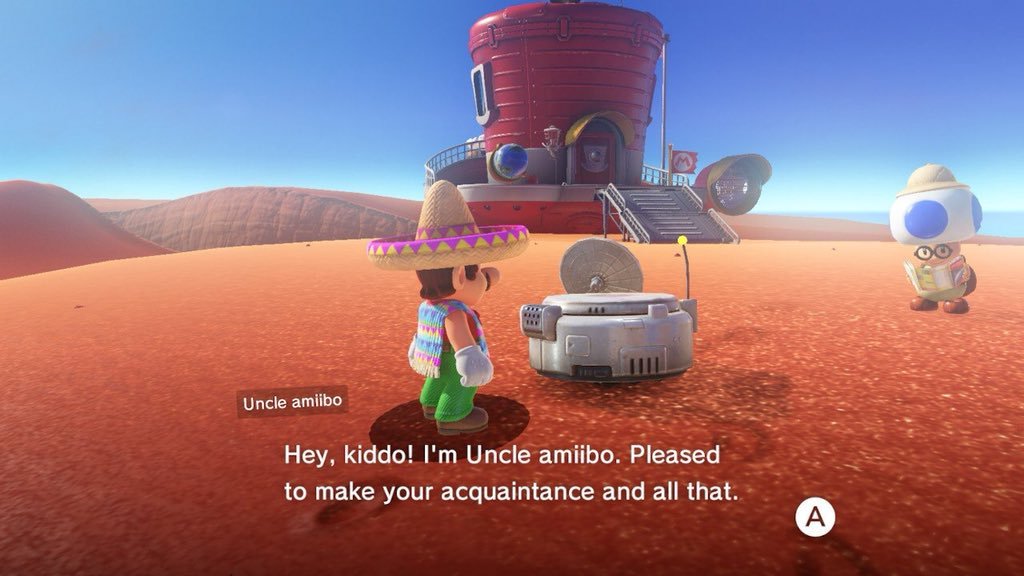 GrodusThe's tweet photo. That's it, I am done with Nintendo, if they won't bring back Uncle Amiibo for future Mario Spin-offs titles I am going to destroy my Mario figure, they seriously need to put their shit together now #DownWithTheMarioMandates https://t.co/CsW5qZ9p2B