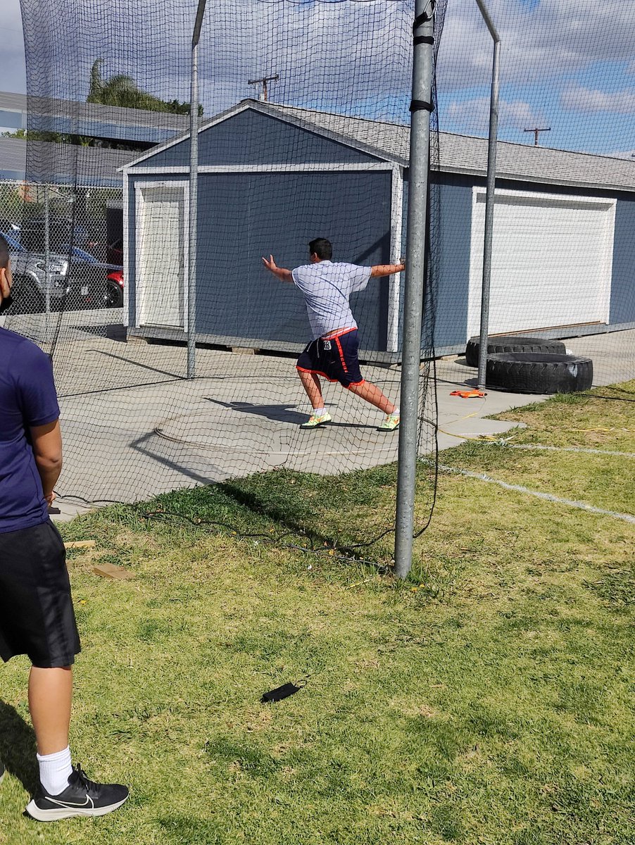 Congratulations to Julio Serrano on winning the Boys Frosh Soph Discus with a new P.R. of 83.10. <a href="/julioserrano77/">Julio Serrano</a>