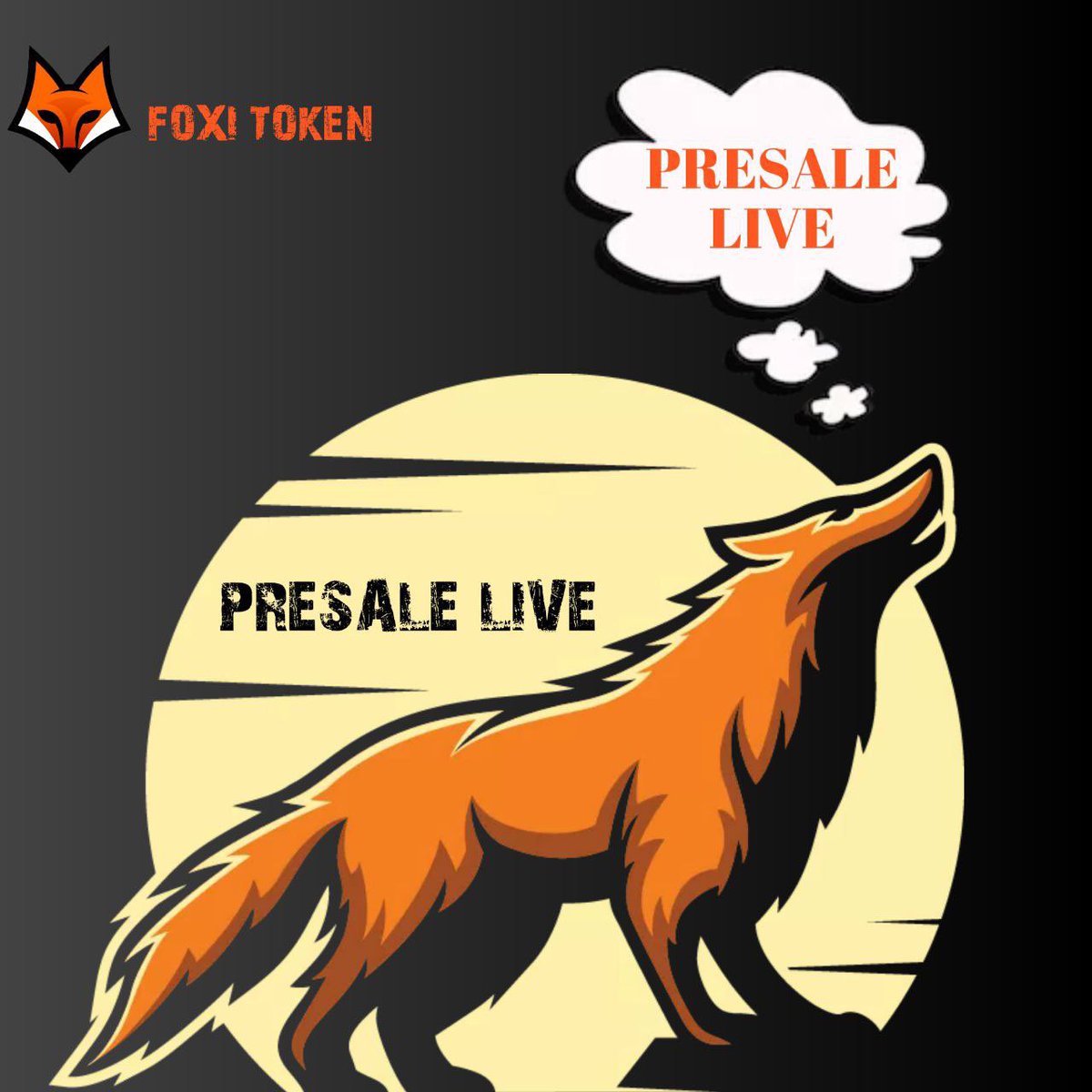 FoxiToken's tweet photo. https://t.co/aoIfAOVpsN #shiba #ElonMusk #BNB #CoinMarketCap #CoinGecko #ETH #PinkSale #dxsale #presale #bitcoins #TokenSale #coinsale #tokenlaunch #Launchpad https://t.co/QjDRlpWHgL