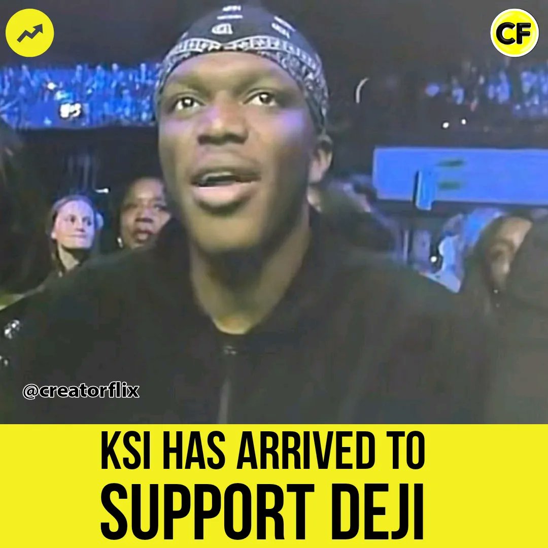 KSI HAS ARRIVED to support Deji 🔥🚨