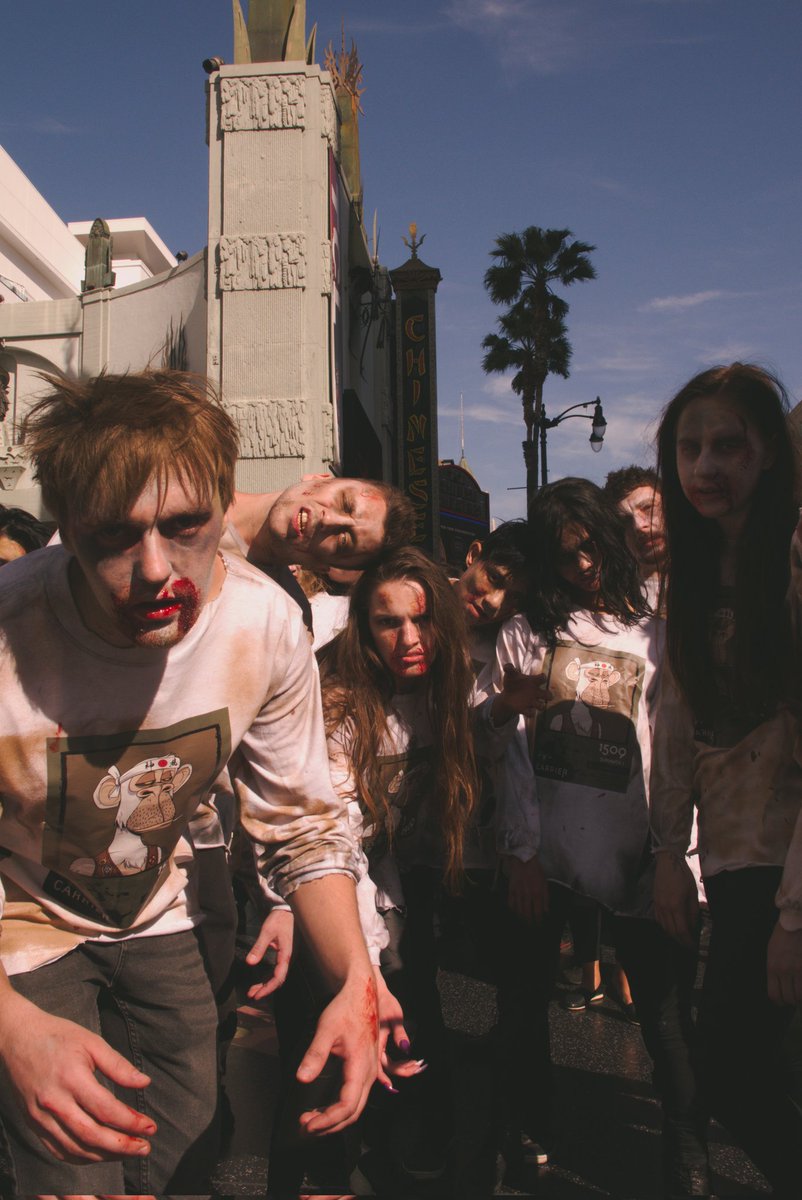 Carrier Game NFT (@carriergamenft) on Twitter photo The zombies are looking for Carrier survivors all over #Hollywood. Last they were spotted near
<a href="/ChineseTheatres/">TCL Chinese Theatres</a> π§ββοΈπ§ββοΈπ§
But this is not their last stop cause they are coming for you all ποΈποΈ
#carriergamenft #NFT #CGS The zombies are looking for Carrier survivors all over #Hollywood. Last they were spotted near
<a href="/ChineseTheatres/">TCL Chinese Theatres</a> π§ββοΈπ§ββοΈπ§
But this is not their last stop cause they are coming for you all ποΈποΈ
#carriergamenft #NFT #CGS