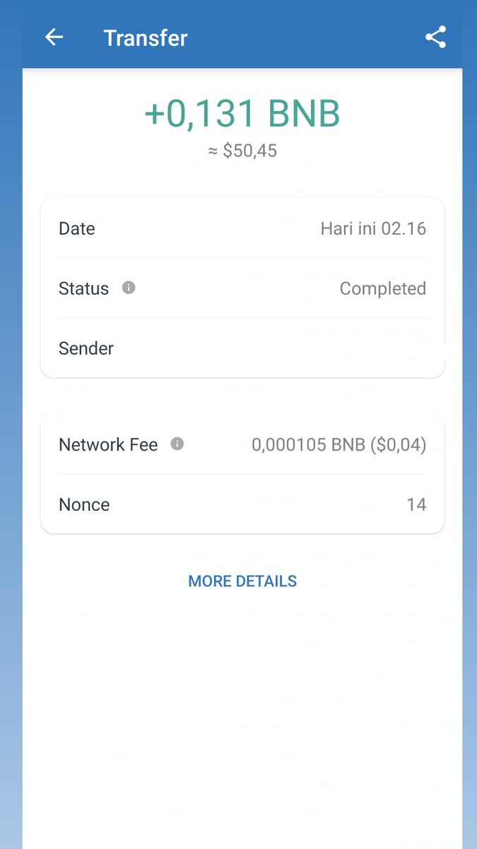hokiharianRi's tweet photo. Terimakasih untuk kak @JinkenToken saldo nya sudah masuk, Terima kasih banyak, semoga rezeki nya lancar, sukses selalu dan sehat selalu aamiin https://t.co/4mqHEDCaDX
