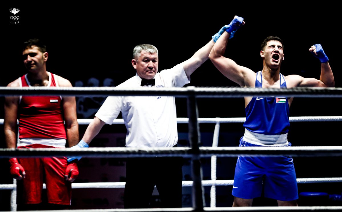 JordanOlympic's tweet photo. "الكتوت" يضمن الفوز بميدالية بعد تأهله إلى نصف نهائي البطولة الآسيوية للملاكمة
اقرأ التفاصيل : https://t.co/6N0rEAIXTP
#ASBC2022 https://t.co/kisQiU1npK