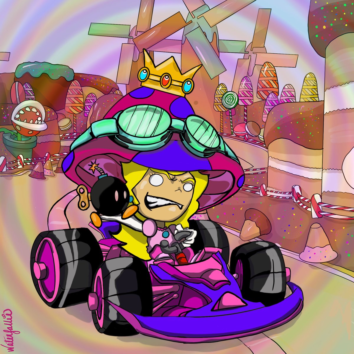 MushroomRacers's tweet photo. Our team is overwhelmed by the response from the community - check out this fan art by one our newly Shroomlisted members.

Who does it remind you of? 👑

#Shroomlist https://t.co/3VFQcaWwtk