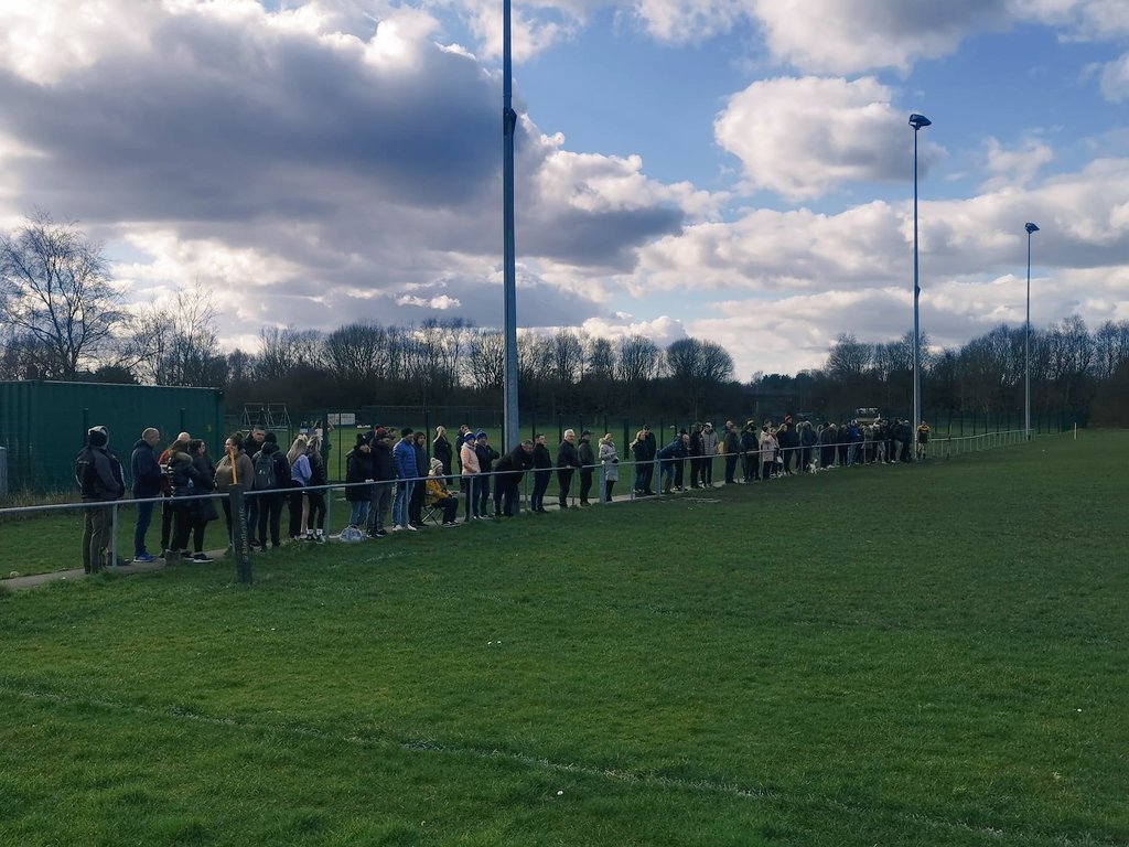 HindleyArlfc's tweet photo. A great turn out at @SP_Pavilion today to watch our OA record their first win of the season!
Thanks to everyone who attended!
#18thMan #RugbyLeague #BlackAndGold https://t.co/AQYkl2R7LB