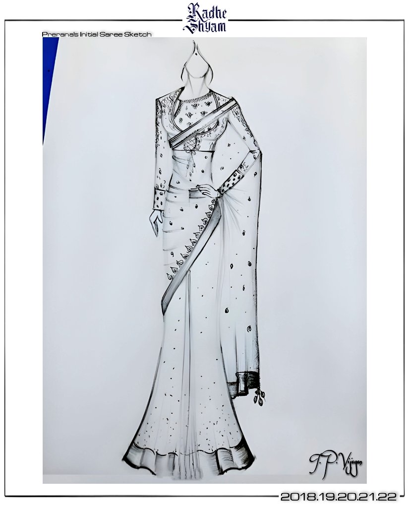 Saree Sketch: Over 666 Royalty-Free Licensable Stock Vectors & Vector Art |  Shutterstock