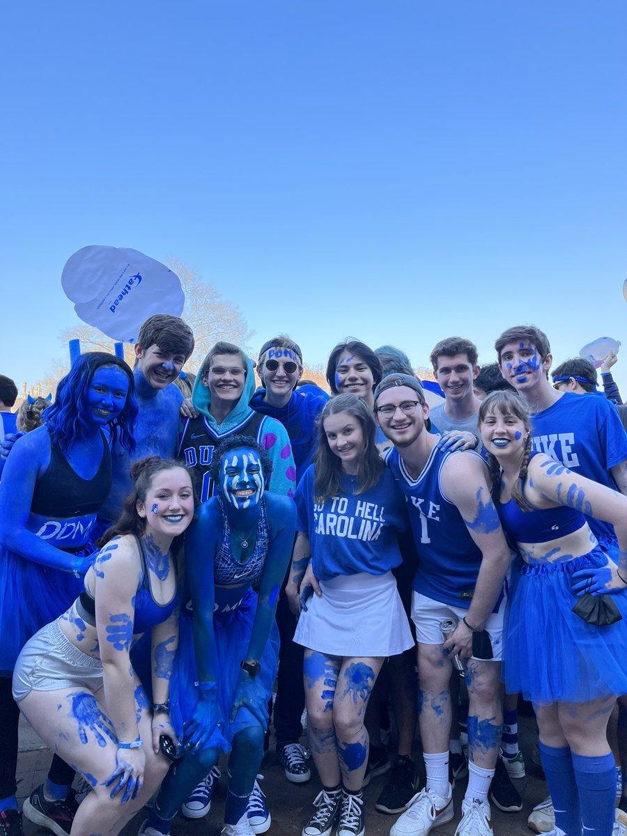 DUTenting's tweet photo. DUKE UNITED TENTING HAS MADE IT TO GAME DAY https://t.co/TUH82zSYZ8