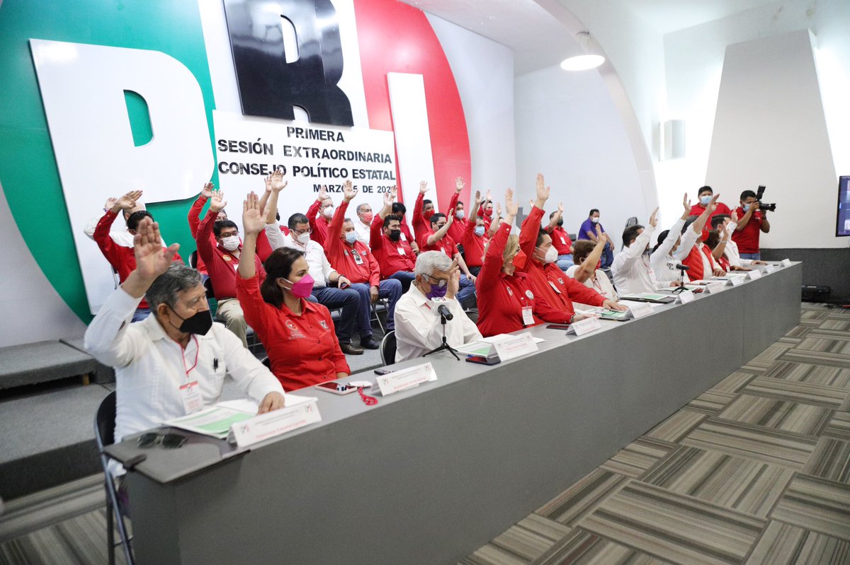 ¡Estamos listos para trabajar fuerte, juntos y en unidad para reconstruir el rumbo de nuestro partido! 

¡QUE VIVA EL PRI!