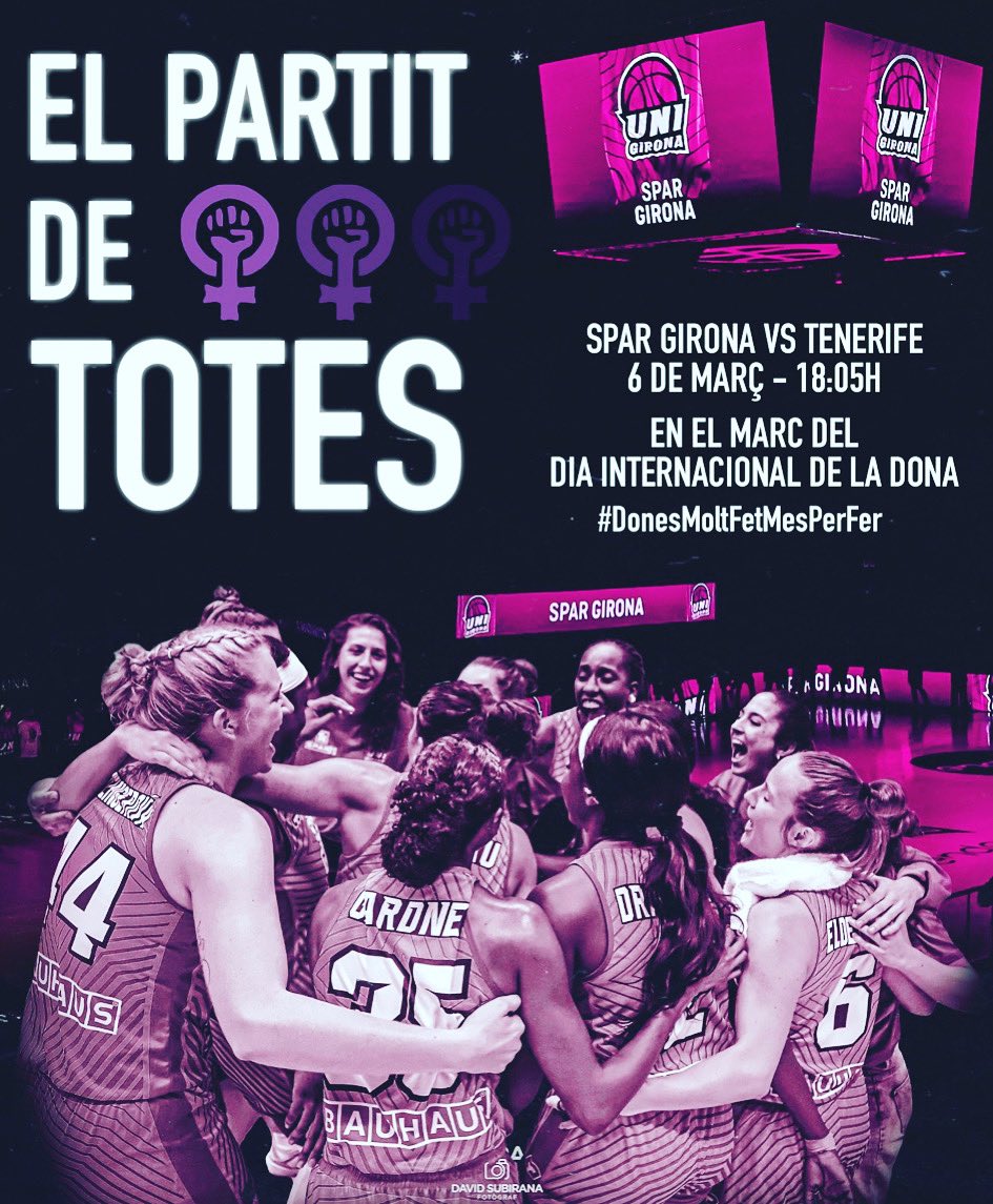 “El partit de Totes” demà a les 18h totes a Fontajau, presidit per la <a href="/Noejordana/">Noemi Jordana Bofill</a> #donaiesport #dona