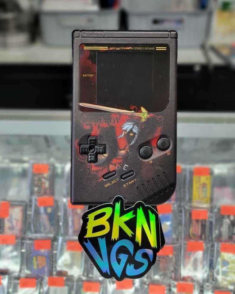 bklynvideogames's tweet photo. The gameboy of your dreams is now available #Nintendo #gameboy #ipsmod #customshell #retro #retroshop #brooklynvideogames #bvg https://t.co/rAAAlR1fYy