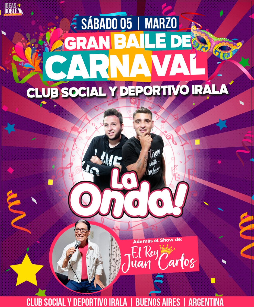 AngelArgumero77's tweet photo. Esta noche! Los esperamos a todos/as!!

Irala Buenos Aires, 48km de Los Toldos Por tierra..🥳⭐ https://t.co/LnxXYXevUM