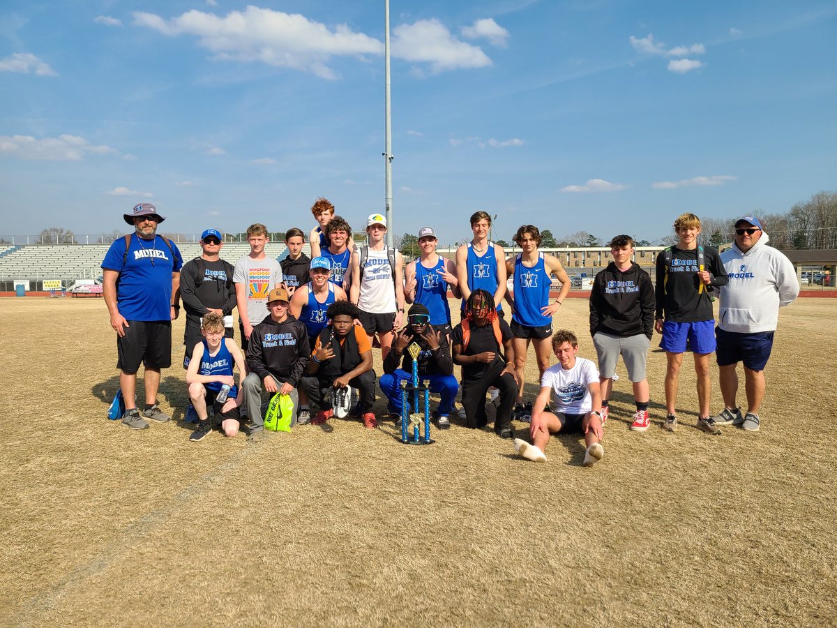 Congratulations to the Model Boys Track &amp; Field team for winning the Nance Industry Relays! 
<a href="/ModelHighDevils/">Model High School</a> <a href="/FloydCoSchools/">Floyd County Schools</a>