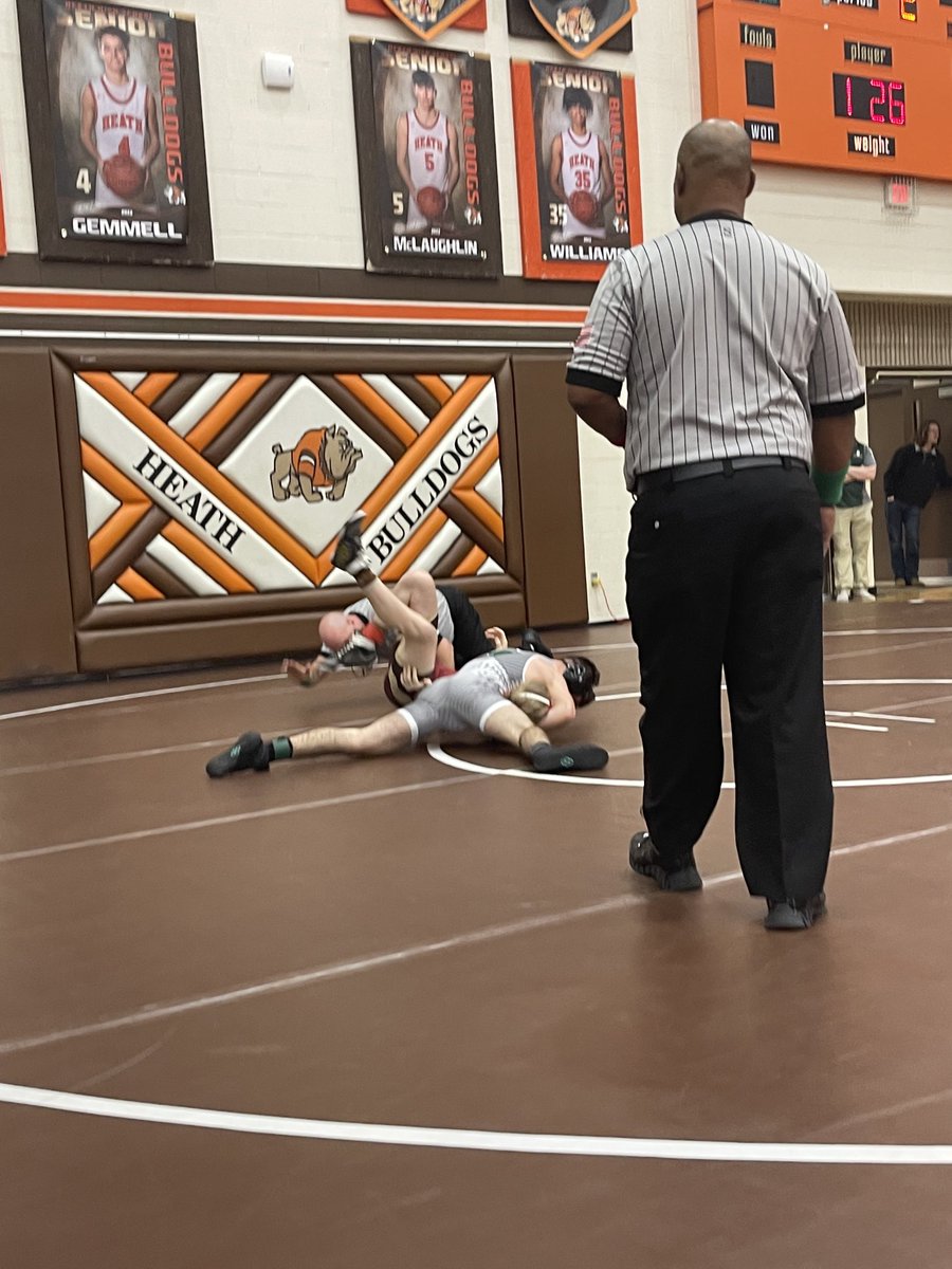 Drake also takes 3rd! With that pin Drake becomes the new school record holder for pins in a season with 34! He beat the previous record of 33 held by Dalton Rice! On to next week! 🔨 🔨 🔨 #ProudCoach #ZepStrong