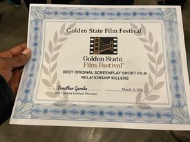 Congratulations. This is such a wonderful trophy <a href="/NoahAWatersIII/">Noah A Waters III ™</a>  <a href="/AssiaLauren/">Lauren Assia</a> #RelationshipKillersFilm