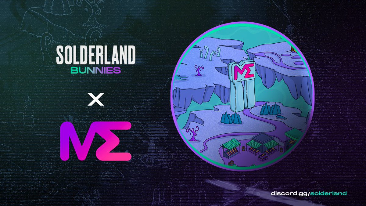 Solderland's tweet photo. For our very first Raffle Mission, we have collaborated with our launchpad partner @MagicEden_NFT ! A special Magic Eden statue will appear on the map on Sunday 10 PM UTC. 5 Magic Eden DAO NFTs will be distributed to the winners.

More details: https://t.co/3l57hcXAad https://t.co/slSxe0PouE