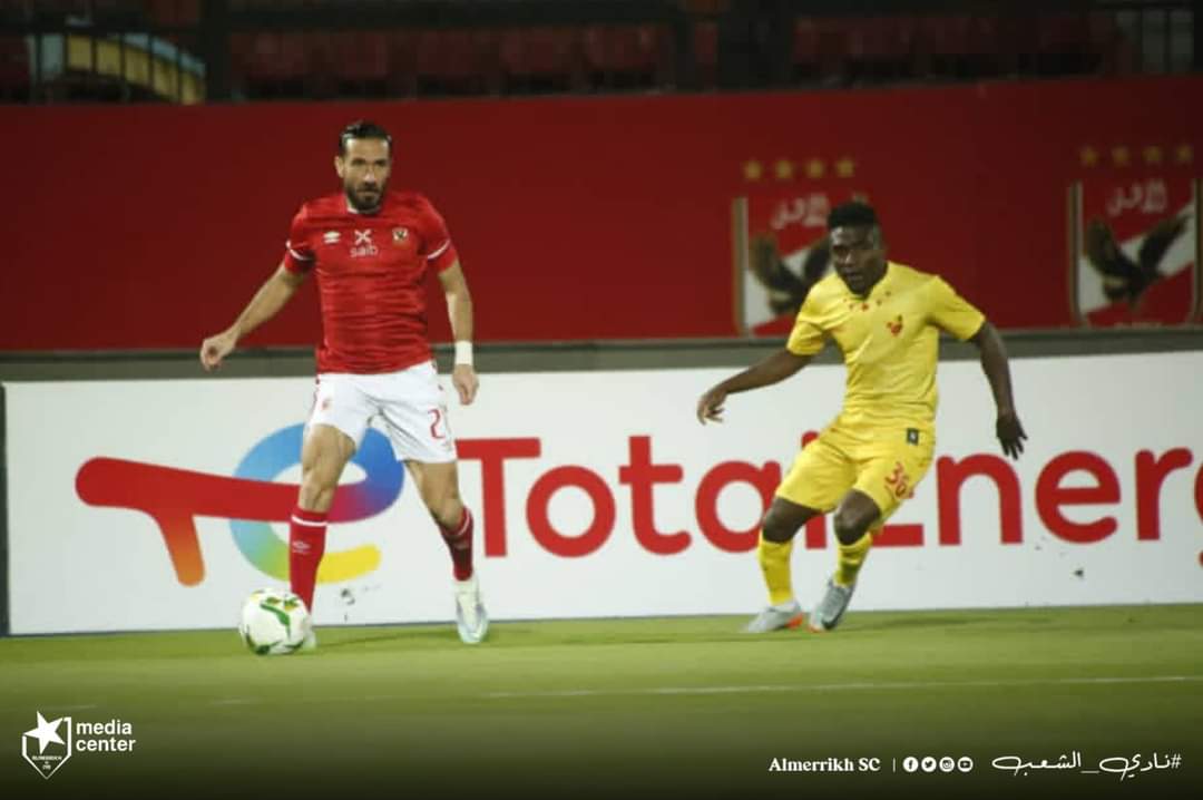 SUDANSPORT56's tweet photo. المريخ يخسر من الأهلي المصري بثلاثة أهداف مقابل هدفين سجل هدفي المريخ توني والسماني الصاوي وسجل للاهلي محمد شريف هدفين وهدف لعمرو السولية، ضمن مباريات دوري أبطال أفريقيا، بهذه النتيجة تجمد رصيد المريخ في 4 نقاط.

#الاهلي_المريخ_السوداني 
#دوري_أبطال_أفريقيا https://t.co/TRO5HgklEI