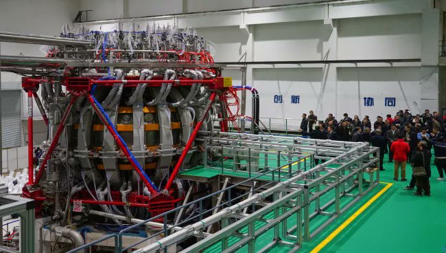 Erick_Danny_'s tweet photo. Chinese Fusion Reactor ;The EAST (Experimental Advanced Superconducting Tokamak)

'Artificial Sun' 

#SustainableCleanEnergy
#renewableenergy
#energy https://t.co/aEuaWVFqHn