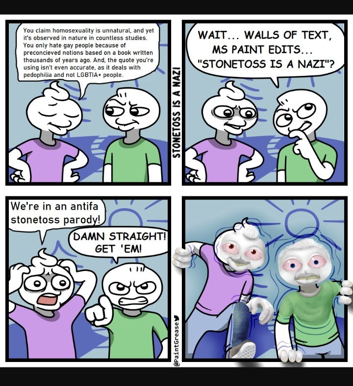 People Whining About Stonetoss.