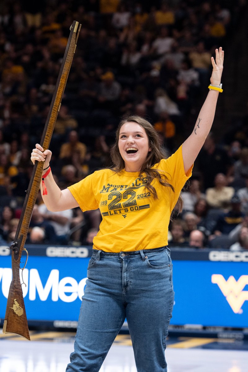 And your 68th Mountaineer Mascot is … Mary Roush! 💛💙

As the third female Mountaineer and first freshman Mountaineer, Mary will proudly represent our University, our state, and all 1.8 million West Virginians!

Learn more about Mary: go.wvu.edu/68Mascot