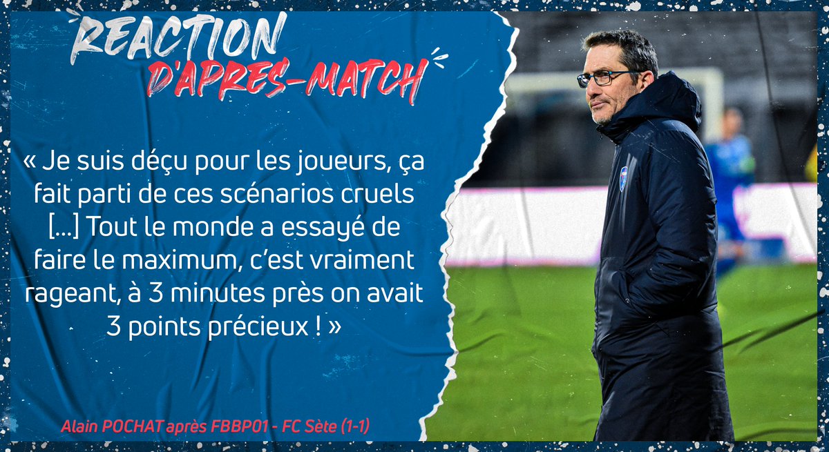 FBBP01's tweet photo. 🎙 𝗥𝗘𝗔𝗖𝗧𝗜𝗢𝗡 𝗗'𝗔𝗣𝗥𝗘𝗦-𝗠𝗔𝗧𝗖𝗛
🗣 Alain #Pochat est revenu sur cette rencontre qui s’est soldée par un résultat nul frustrant ! ⤵️
🔗 https://t.co/3jnhICgOhe
〰️
« Votre Soutien, Notre Force » | #TeamBressan 🔵⚪ https://t.co/TWpn8mZMOg